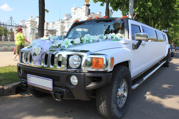 Аренда свадебного лимузина Хаммер H3 в Черкассах